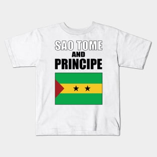 Flag of Sao Tome and Principe Kids T-Shirt